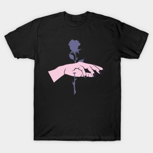 Hand & rose. T-Shirt